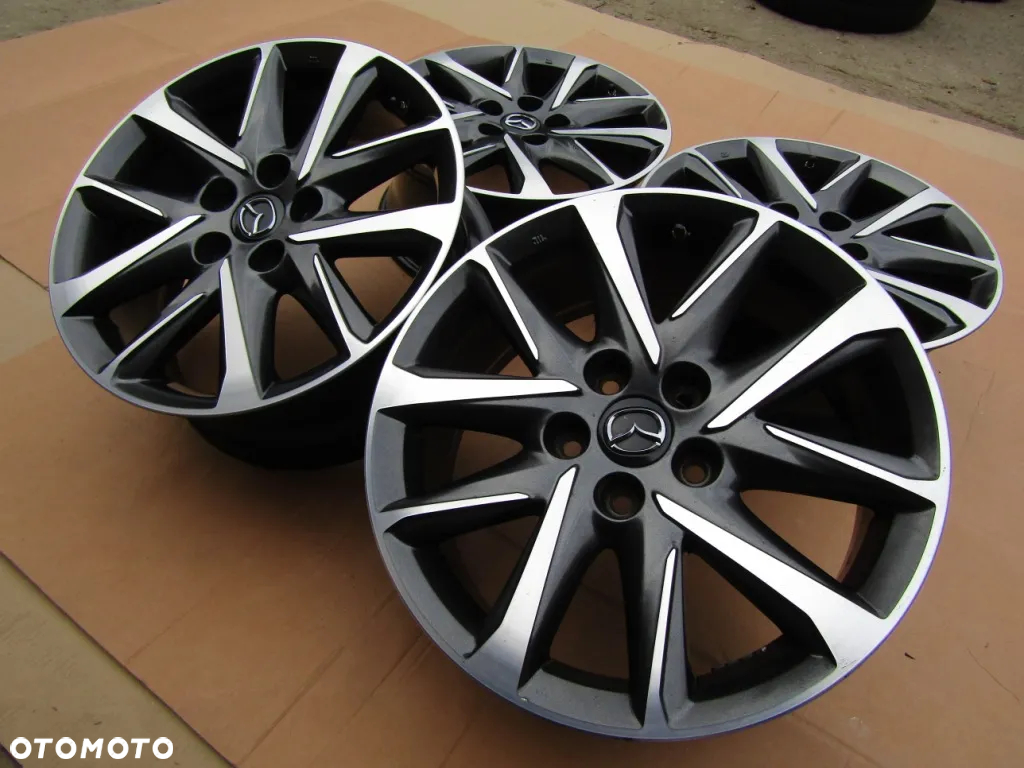 4x Felgi 17 Mazda 3 5 6 CX-3 CX-5 CX5 CX-7 MX-5 7j 5x114,3 ET45 + czujniki - 12