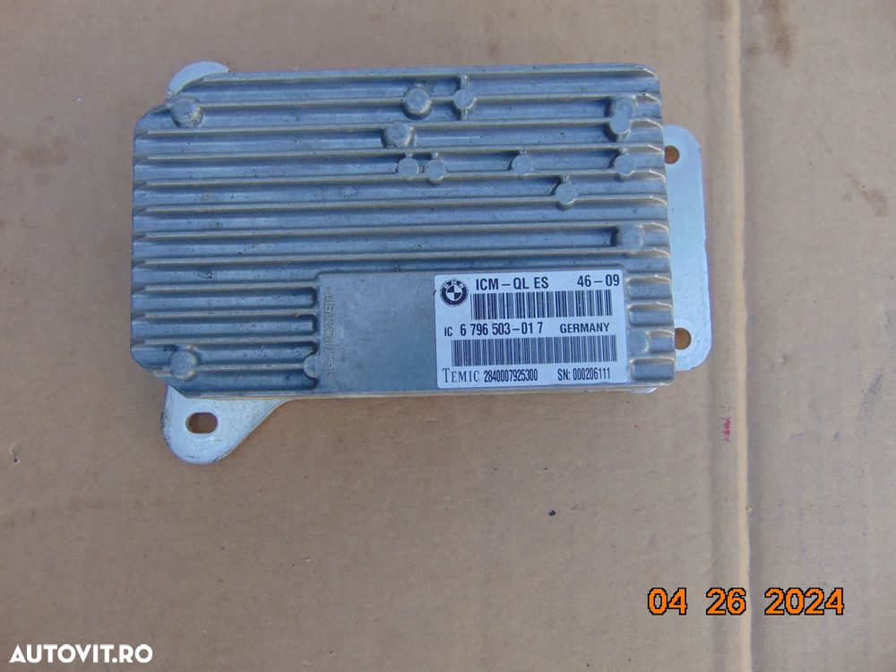 Modul ICM BMW f07 seria 5 gt f01 f10 f11 f02 modul suspensie aer cod - 2
