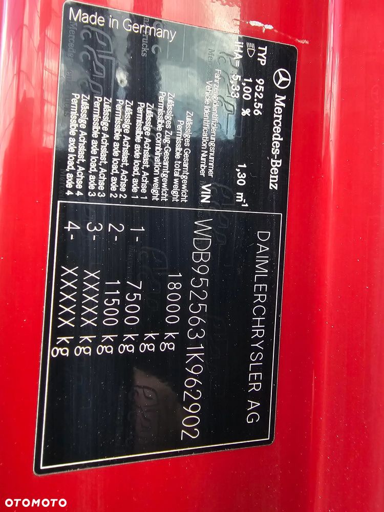 Mercedes-Benz 1828 ATEGO 4X4 KIPPER HDS HIAB - 23