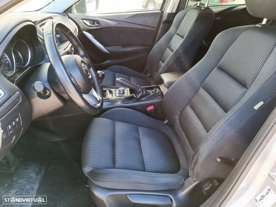 Mazda 6 M6 SW 2.2 SKY-D Evolve Navi 110g - 14