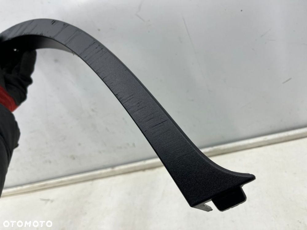 Listwa BMW X6 E71 06-13r. prawy tył rant nadkola błotnika WĄSKI nakładka prawy tylny 7176330 - 11