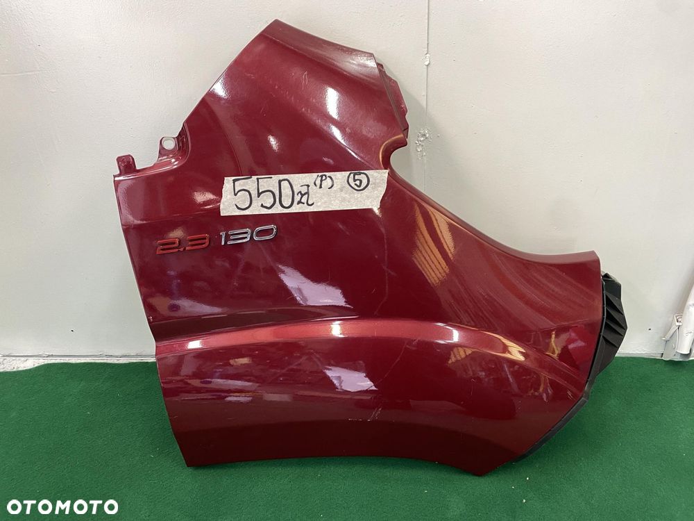 DUCATO BOXER JUMPER 14- BŁOTNIK PRZÓD PRAWY BORDOWY CZERWONY METALIK - 1