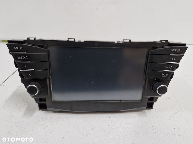 toyota avensis t27 lift t29 radio nawigacja ekran wyświetlacz 86140-05250 - 1