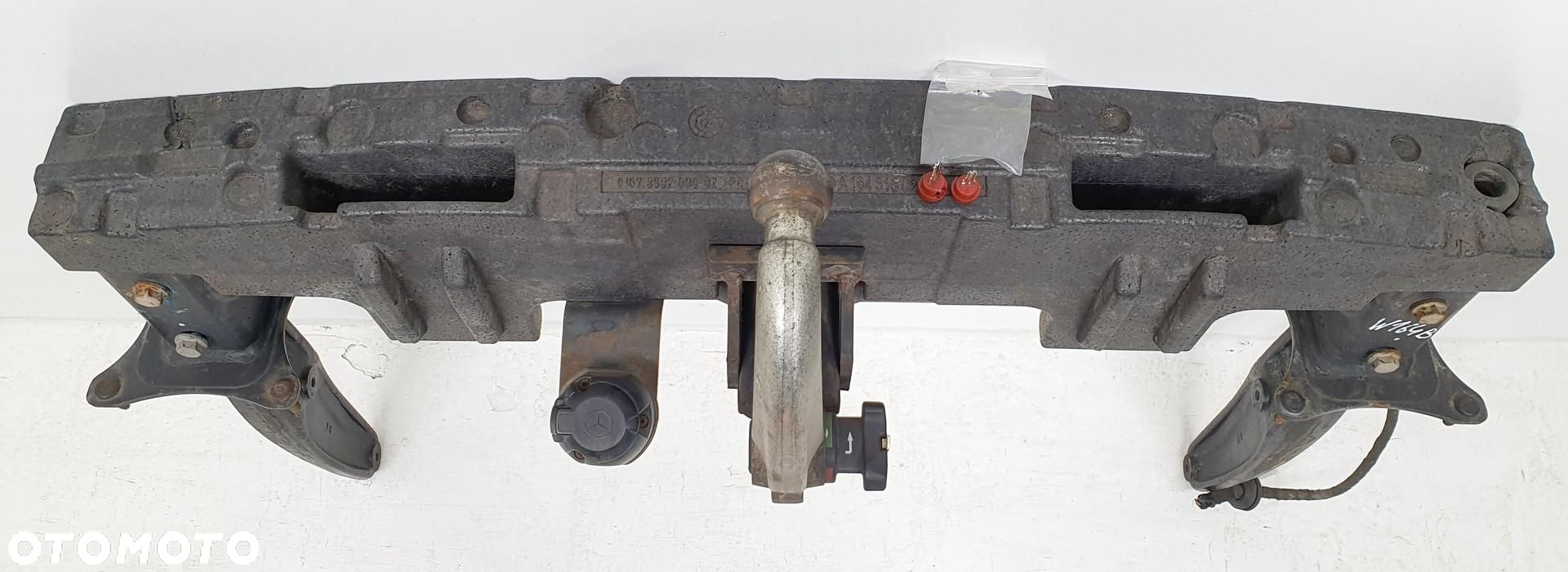 HAK HOLOWNICZY WYPINANY ORIS KLUCZYKI MERCEDES ML W164 A1643150265 - 2