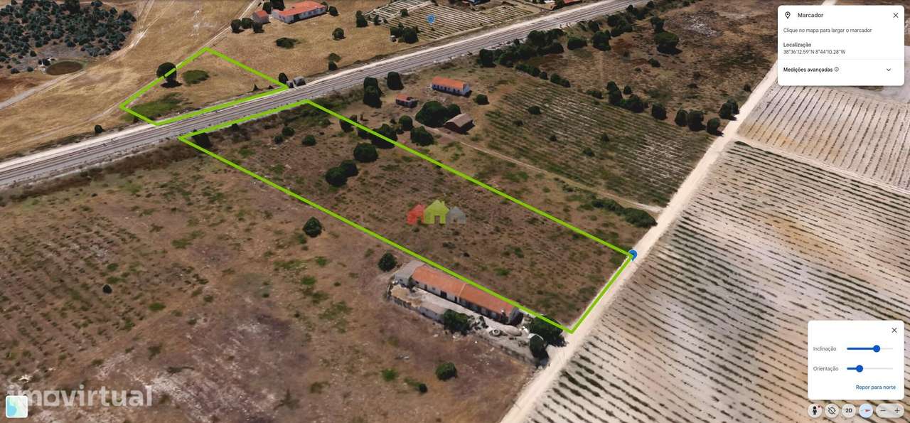 Terreno Rústico com Viabilidade de Construção – Lagameças, Palmela - Grande imagem: 2/14