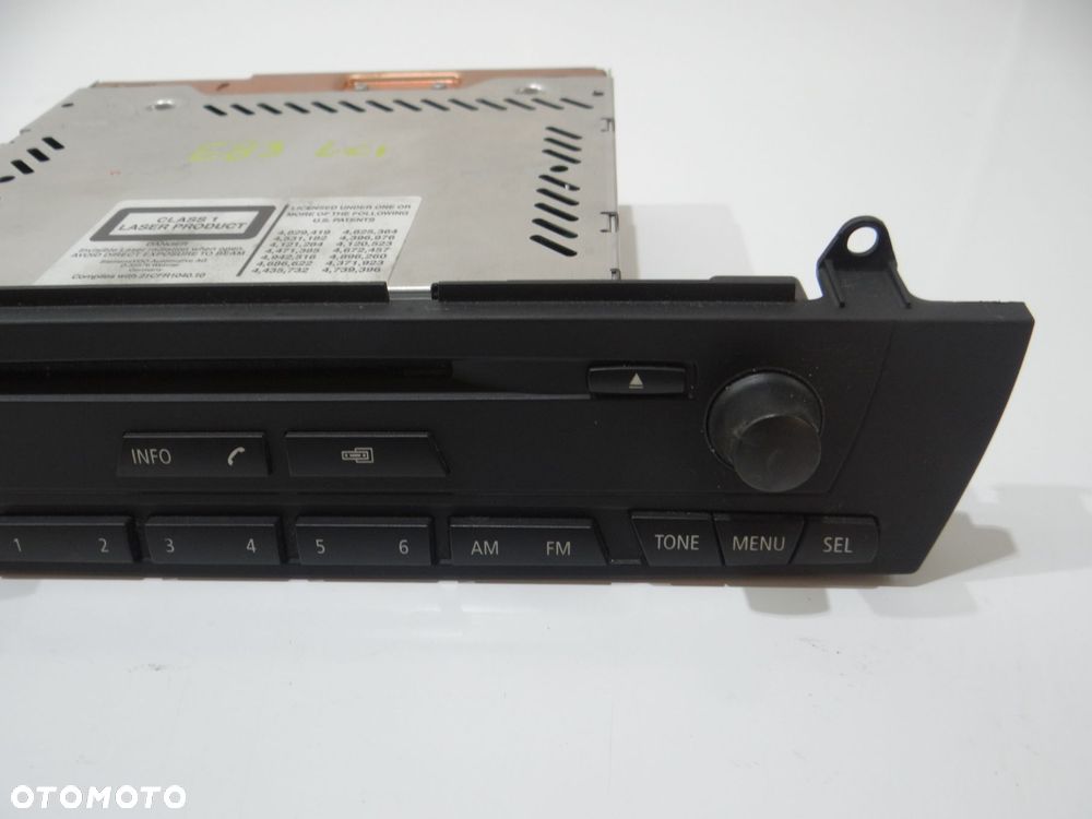RADIO CD PROFESSIONAL BMW X3 E83 LCI 9146714 - 3