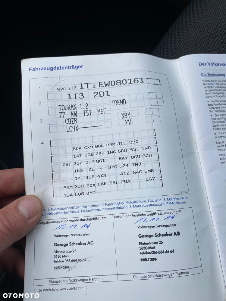 Volkswagen Touran 1.2 TSI STYLE - 14