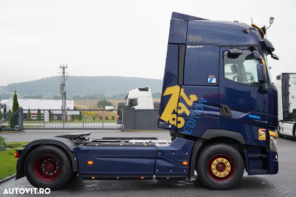 Renault T 520 / EDIȚIE LIMITĂ - 1894 / FULL AIRMATIC / RETARDER / I-PARK COOL / HIDRAULICĂ / PIELE / VERSIUNE FOARTE BOGAȚĂ / DUPĂ CONTRACTUL DE SERVICE - 9
