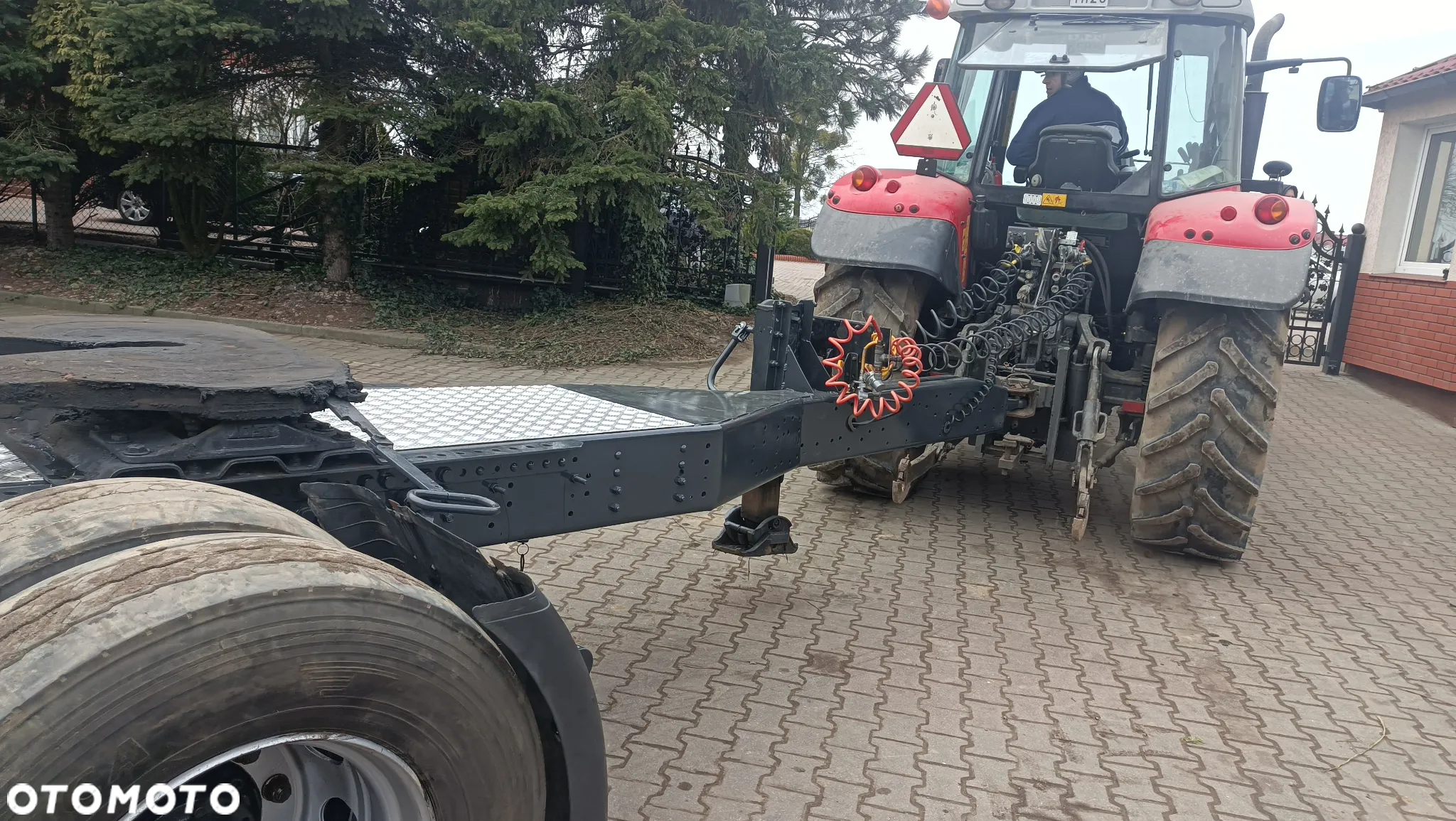 Wózek  DOLLY do naczep platformy firany wywrotki  do ciągnika  rolniczego - 18