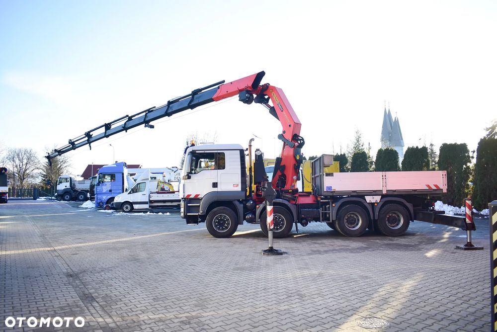 MAN TGS 35.480 / 8x6 H/ Skrzynia+Palfinger PK 85002 / Pilot/ Sprowadzony z Niemiec ! Stan wzorowy ! - 12