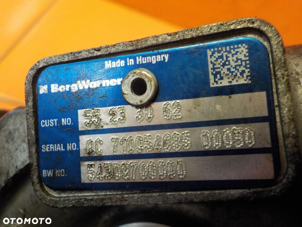 MITO PUNTO NEMO BIPPER 1.3 M-JET 14r 85KM turbina turbosprezarka 55233062 - 6