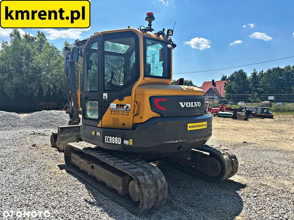 Volvo ECR 88 D KOPARKA GĄSIENICOWA 2020R. | JCB 8080, 8085 ,85 CAT 308 307, KOMATSU PC 88, MECALAC 8 MCR  YANMAR VIO BOBCAT 80 - 24
