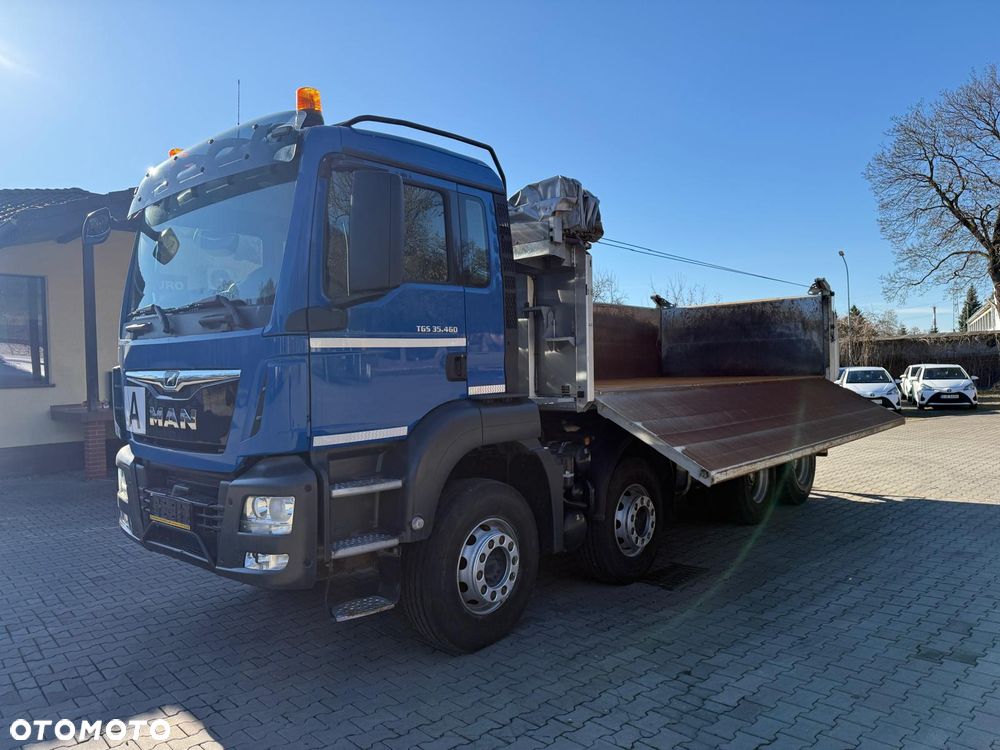 MAN 35.460 TGS wywrotka 8x4, 3-str. MEILLER, BORDMATIC, 250 t.km., TOP! - 2