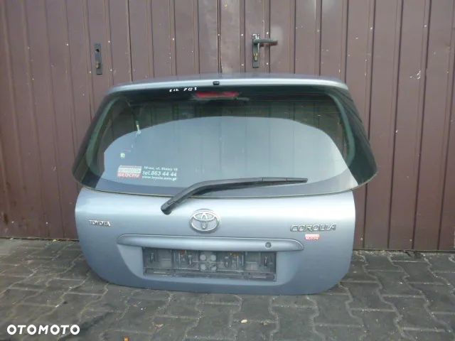 KLAPA TYŁ TYLNA KOMPLETNA TOYOTA COROLLA E12 3D 01-07 KOLOR 8Q3 - 2