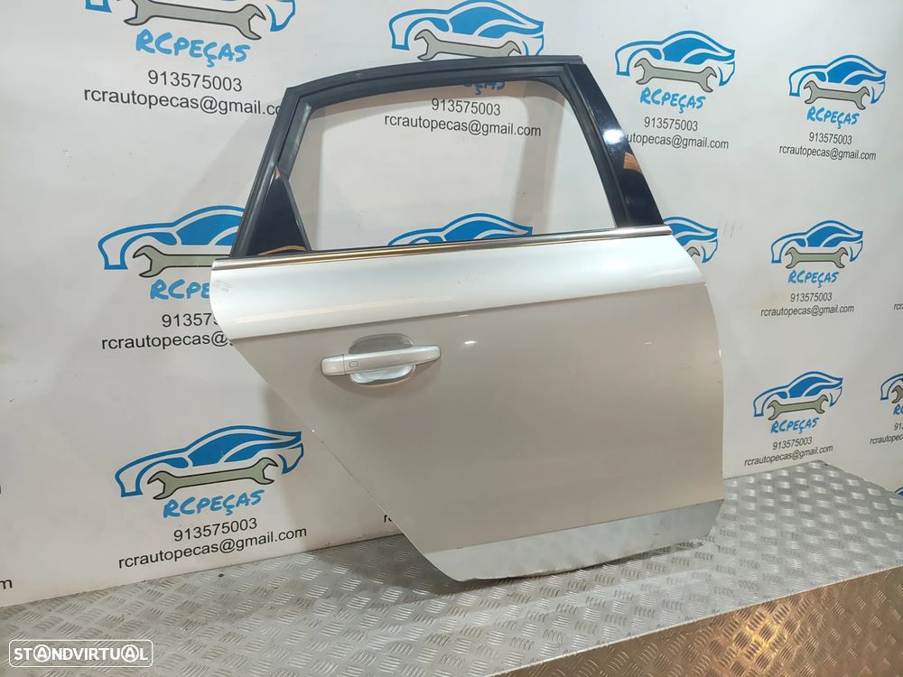PORTA TRASEIRA TRÁS DIREITA AUDI A4 B8 8K2 SEDAN CARRO 8K5833052D FECHO PUXADOR - 2