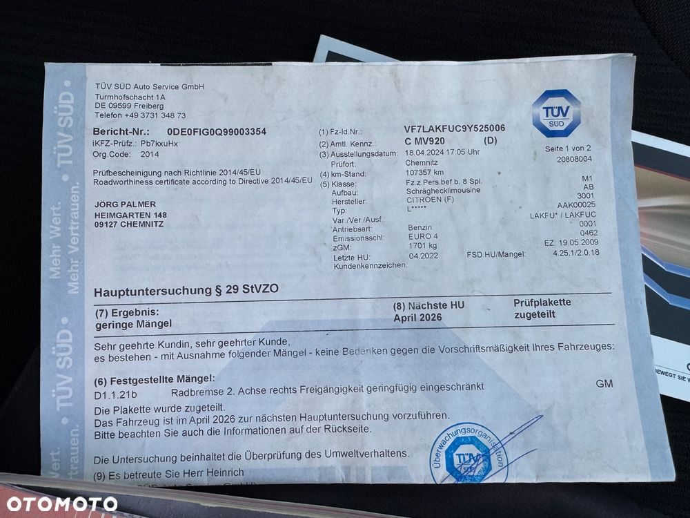 Citroën C4 1.4 16V X - 12