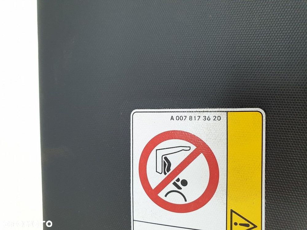 SŁONECZNIK OSŁONA PRAWA MERCEDES W176 CZARNY A0078173620 - 3