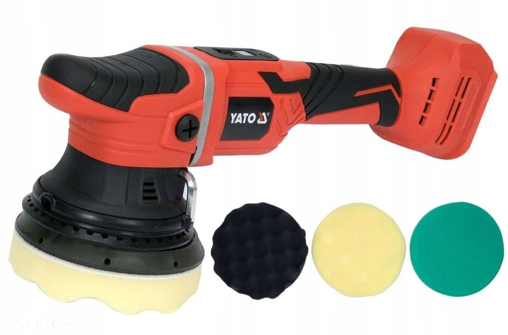 YATO YT-82925 POLERKA SAMOCHODOWA AKU 18V  3GĄBKI - 2