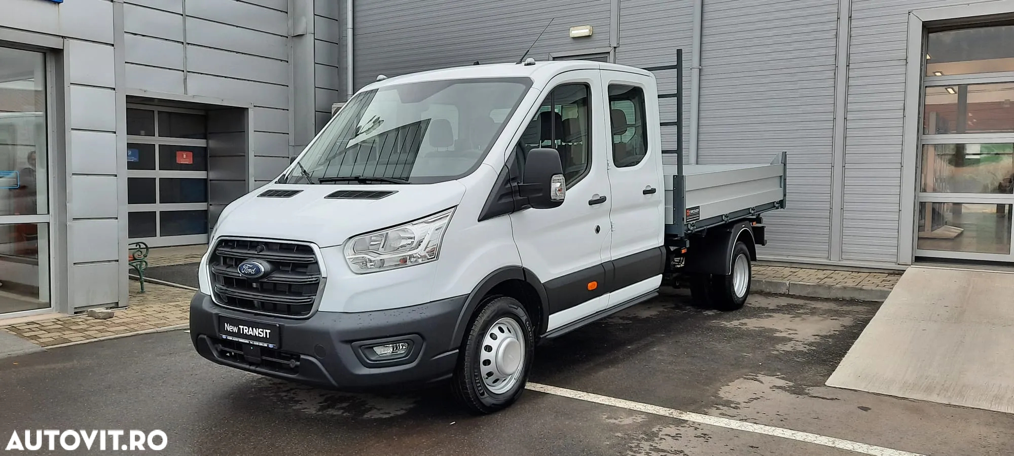 Ford NEW TRANSIT D-CAB L3 RWD BASCULABIL TRI-LATERAL - 9