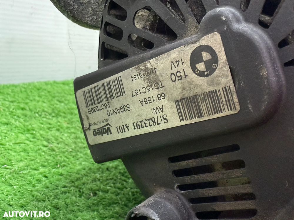 ALTERNATOR MINI COOPER D 2011 Clubman R55 LCI 1.6 DIESEL BREAK COD OEM 7823291 7823291AI01 2010-2016 - 6