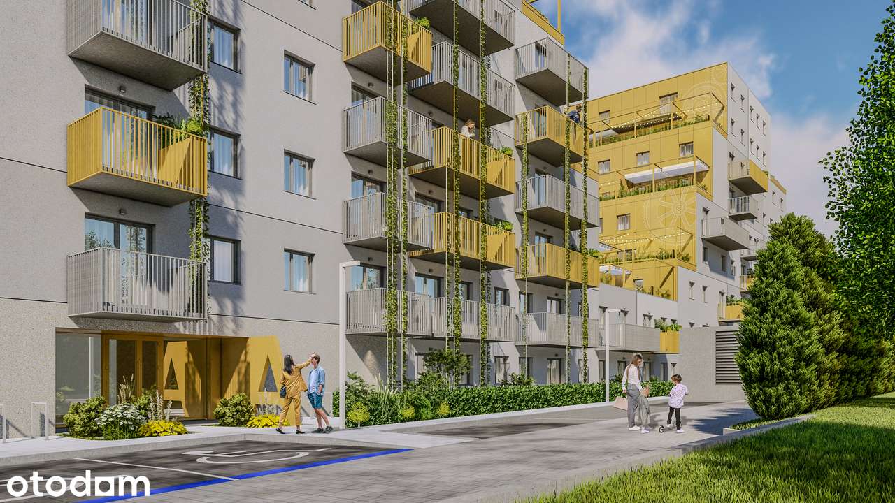 Nowy Reden II- 3 pokoje, 2 łazienki, duży zachodni balkon!