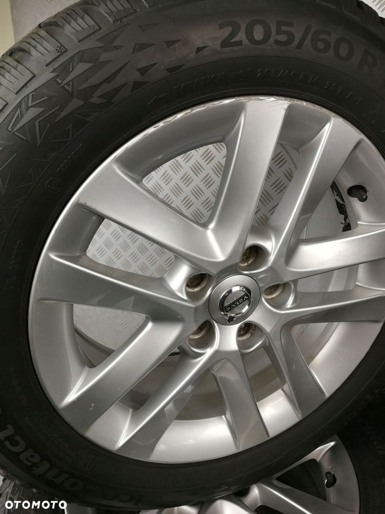 31414275 opony koła zimowe felgi aluminiowe 16x7 5X108 ET50 VOLVO V60 V70 - 6