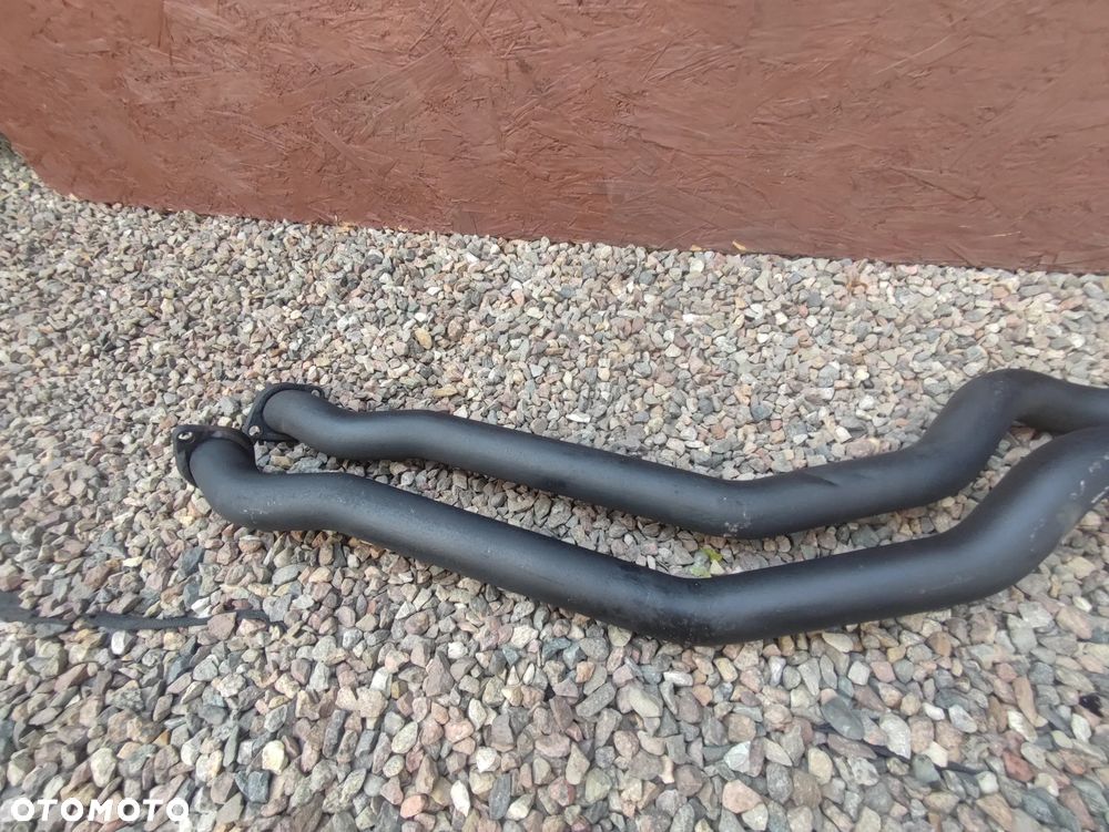 BMW E60 / E61 ORYGINALNE PORTKI WYDECHOWE / RURY WYDECHOWE ZA KATALIZATORAMI DO SILNIKÓW GAMY M54B30 / M54B25 / M54B22 ( 2.2i / 2.5i / 3.0i ) O NR.  18 30 7 526 620 OEM W DOBRYM STANIE - 5