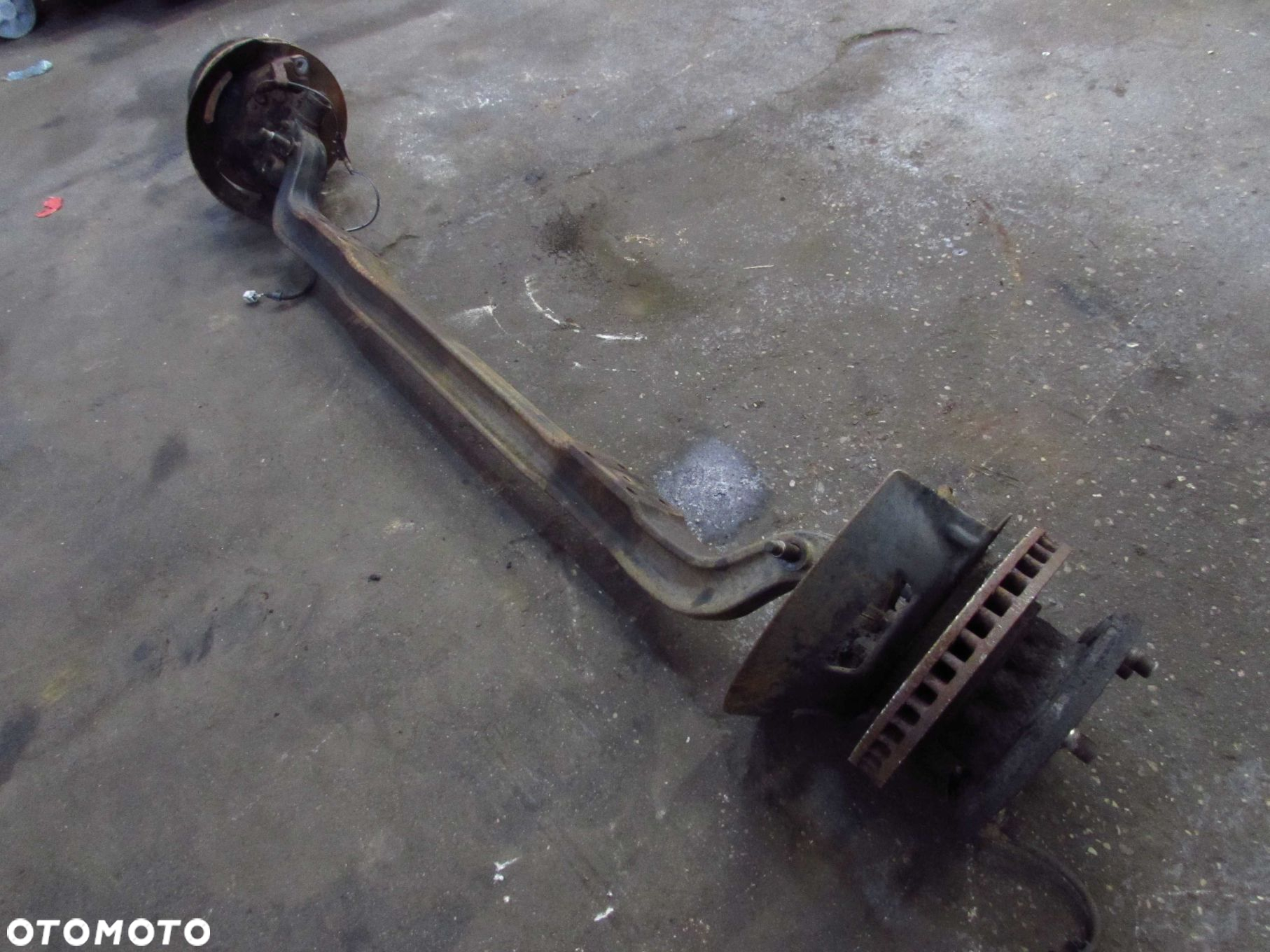 ISUZU N35 NPR NQR 07-18 OS BELKA ZAWIESZENIA PRZOD SZEROKA - 2