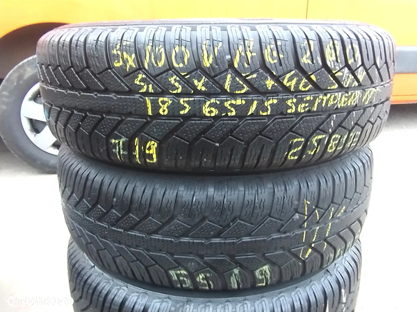 185/65R15 88T Opony Zimowe Zima SEMPERIT MASTER-GRIP 2 Legnica ALU-RAD 185/65 7mm