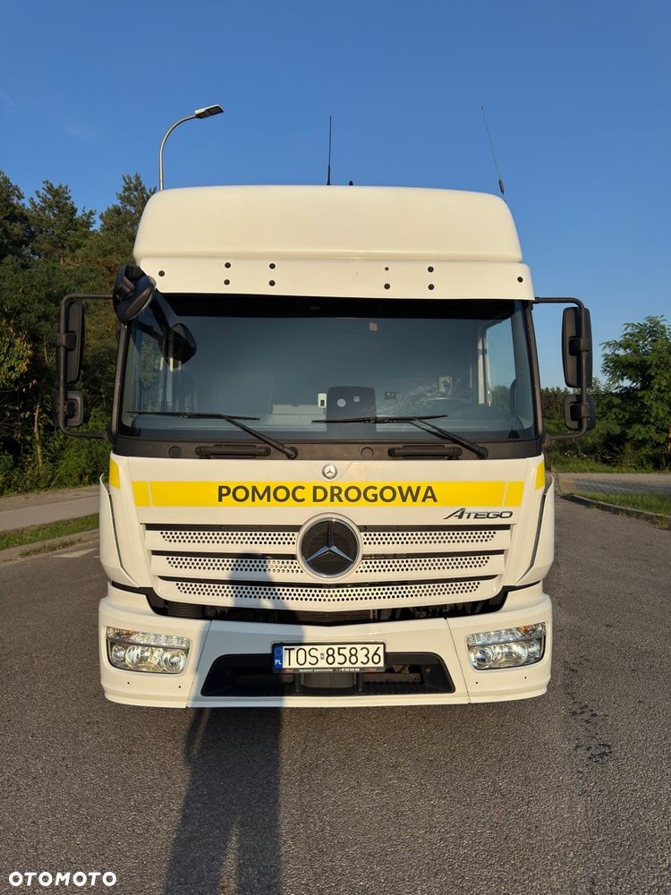 Mercedes-Benz Atego 1023 Autolaweta na dwa auta Pomoc Drogowa - 9
