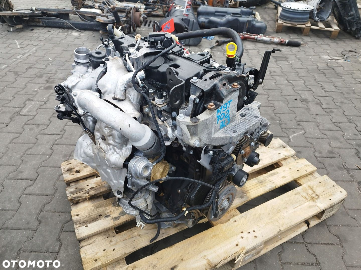 KOMPLETNY SILNIK MASTER III MOVANO B 2.3 DCI BITURBO M9T702 - 8