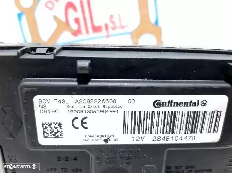 MODULO CONFORT DACIA LOGAN MCV II 2018 -284B10447R - 2