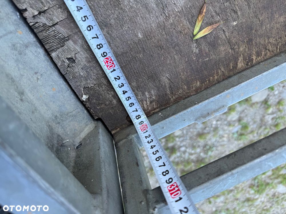 Boro B 750 KG LEKKA SOLIDNA WYWROT NAJAZD LAWETA - 16