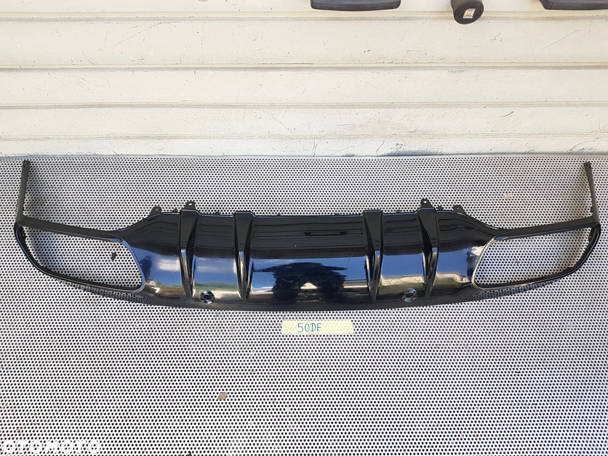 Mercedes W205 C43 C63 AMG Coupe Dyfuzor Dokładka Spoiler Zderzaka Tył - 1