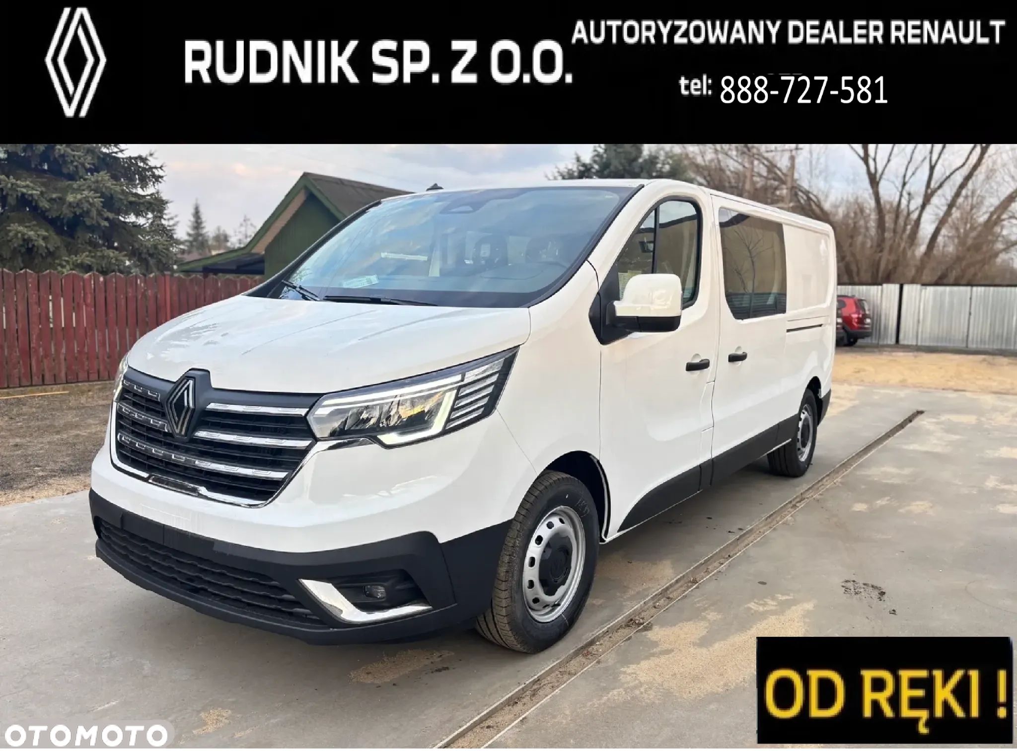 Renault Trafic brygadowy 6 miejsc - 1