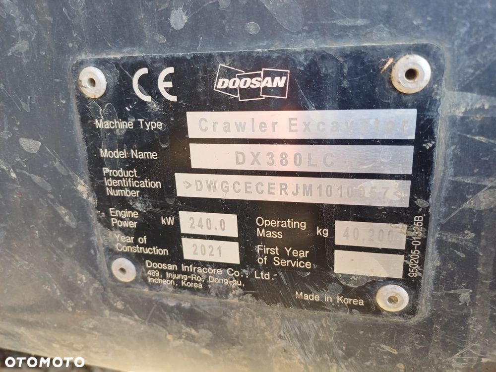 Doosan DX380LC - 8