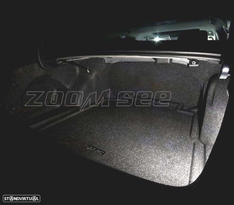 KIT COMPLETO 12 LAMPADAS LED INTERIOR PARA VOLKSWAGEN VW CC 358 12-17 - 4