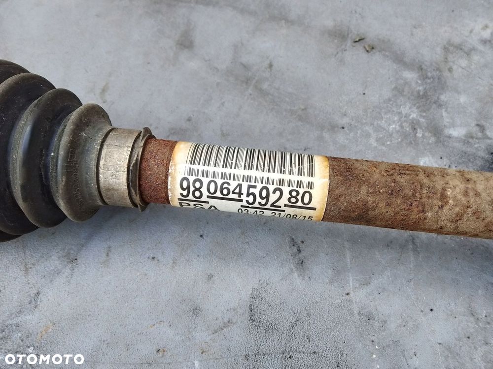 półoś prawa długa citroen c4 cactus 1.6 e-hdi 9806459280 - 2