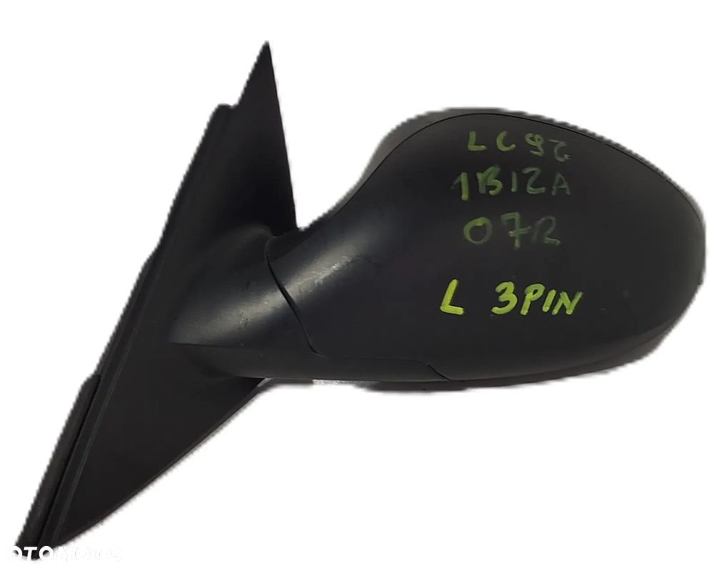 LUSTERKO LEWE DRZWI SEAT IBIZA III 3 PIN LC9Z - 1