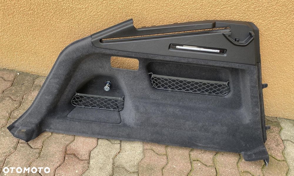 AUDI Q8 4M8 BAGAŻNIK KOMPLETNY TAPICERKA PODŁOGA BOCZEK SZYNY ORYGINAŁ - 6