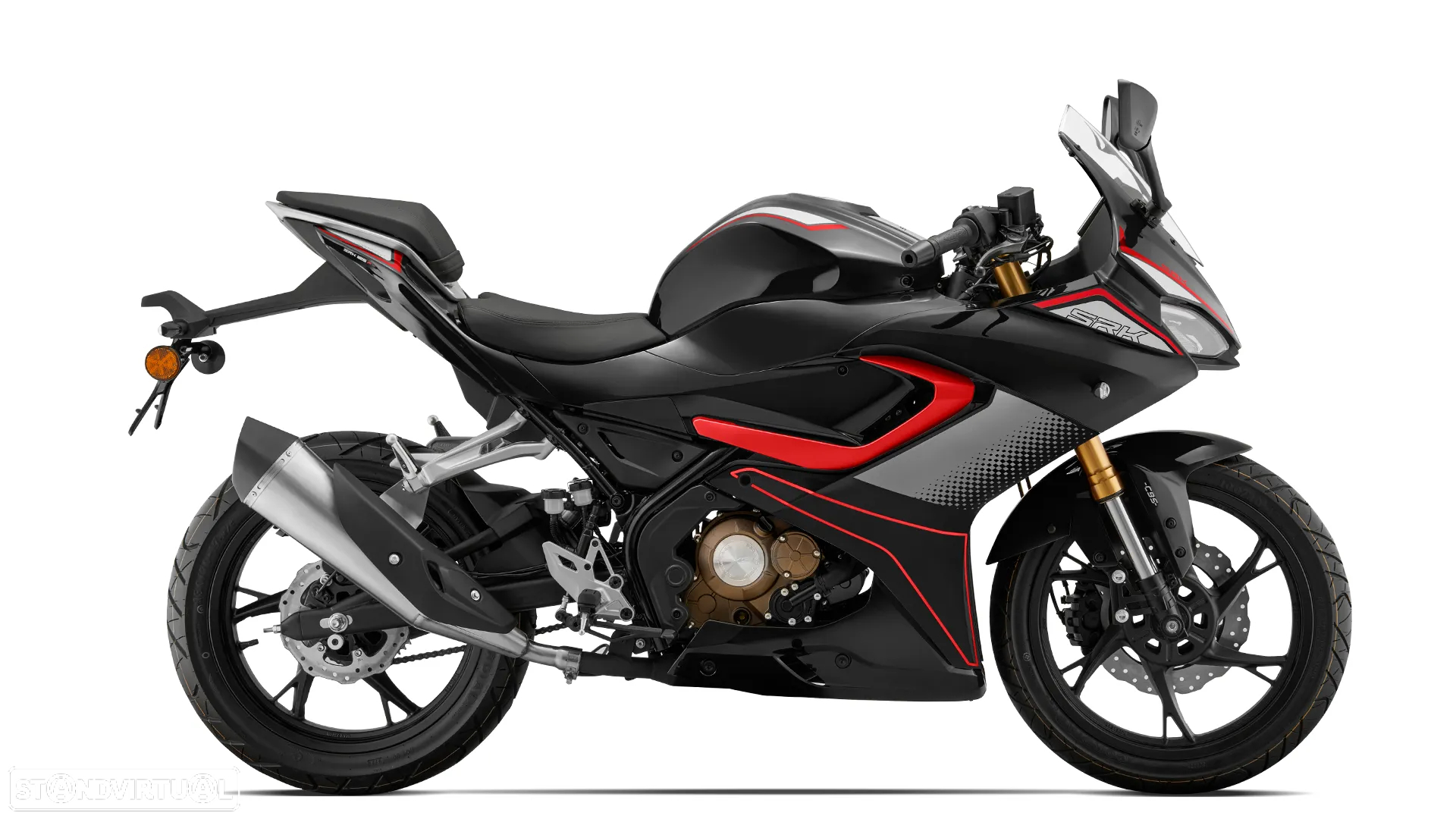 QJ Motor SRK 125R 125R Carta de Carro - 3