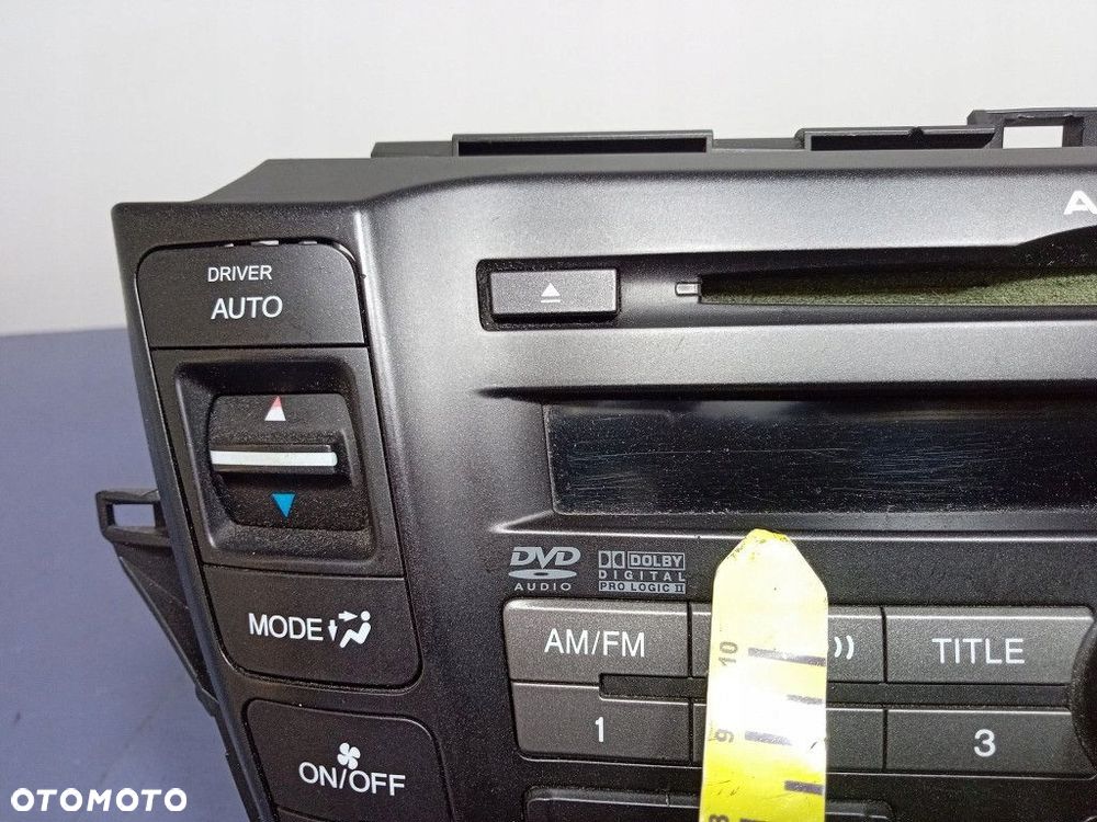 ACURA TL IV RADIO PANEL KLIMATYZACJI 39100-TK4-A200 - 3