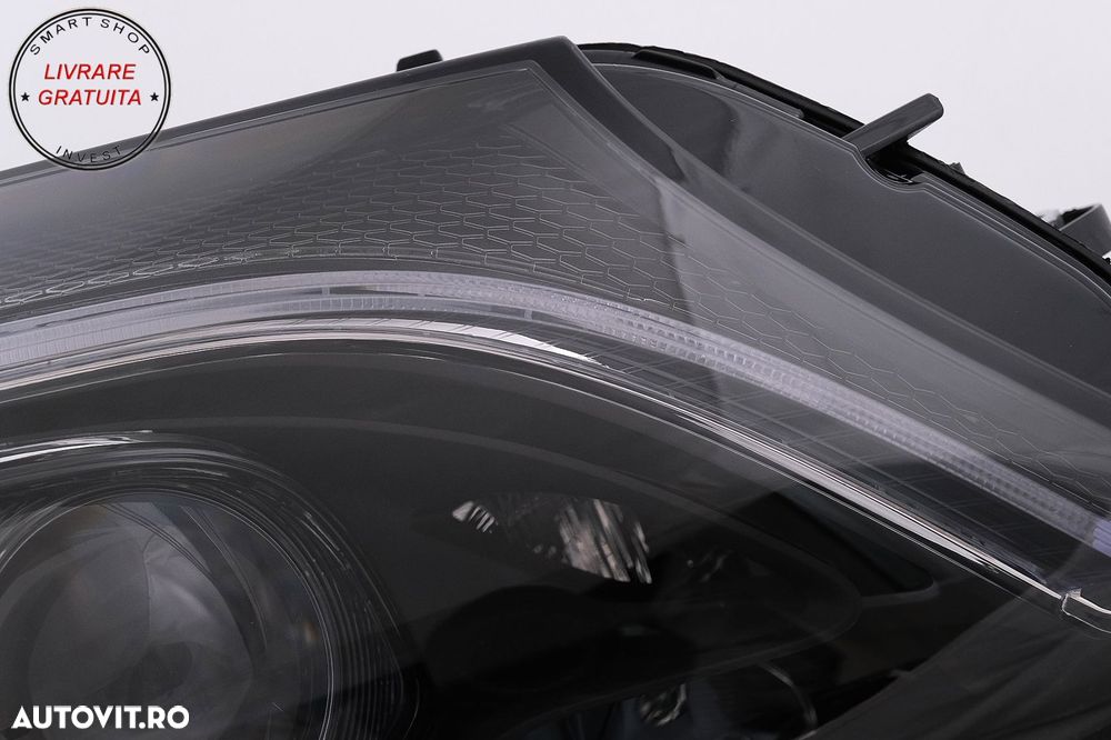Faruri Full Multibeam LED Mercedes C-Class W205 S205 (2014-2018) LHD- livrare gratuita - 6