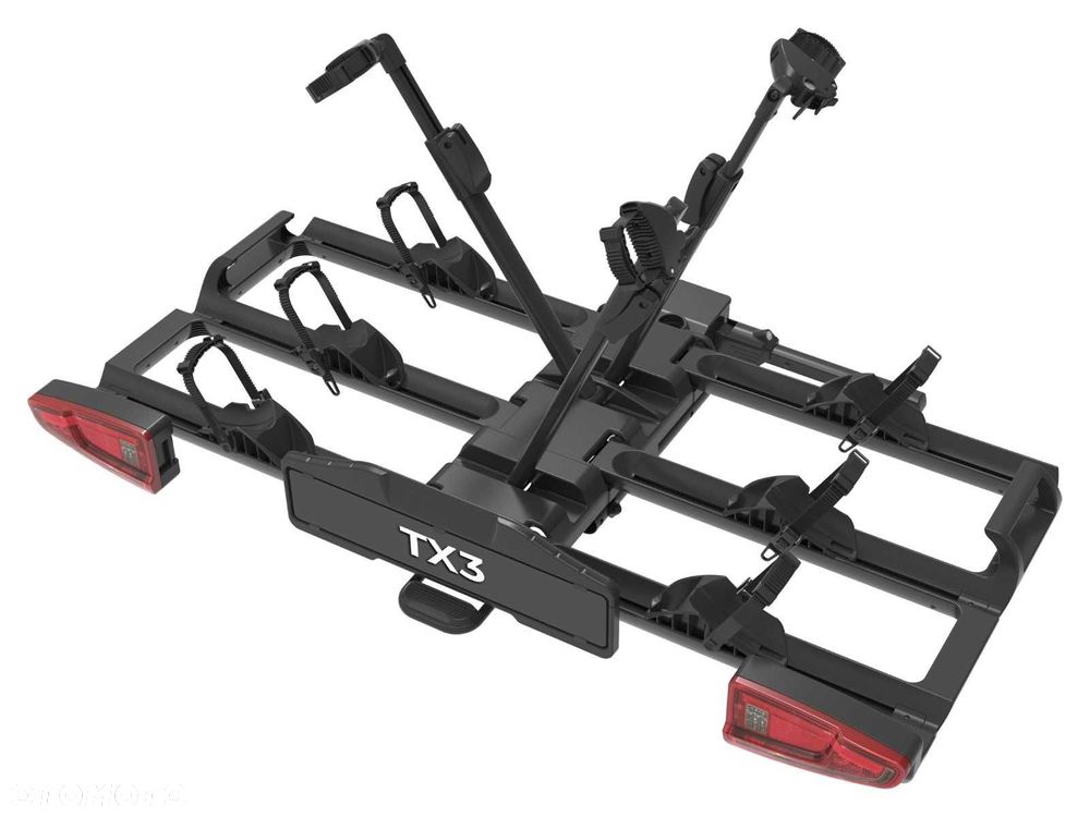 Platforma rowerowa, bagażnik rowerowy na hak SPINDER TX3 LED - 2