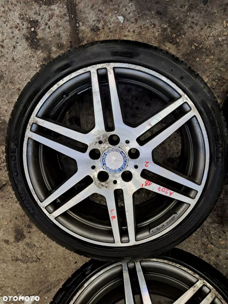 mercedes-benz e klasa w207 felgi aluminiowe alufelgi amg 18" et45 et49 - 5