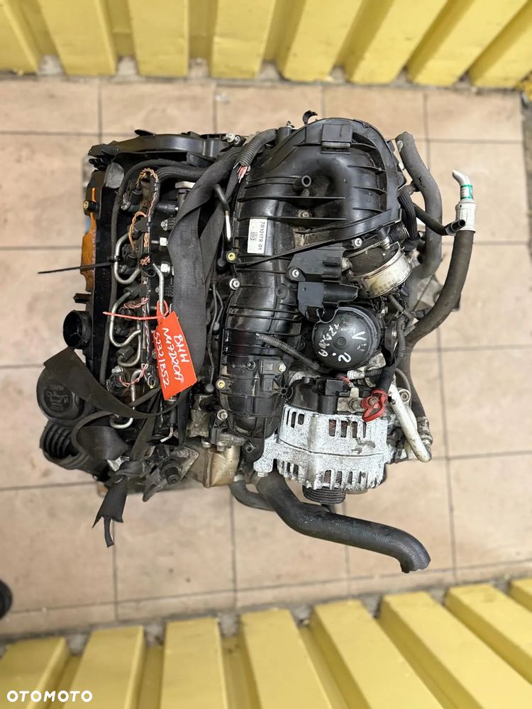 BMW N47D20A E87 EU4 2.0 d diesel SILNIK KOMPLETNY - USZKODZONY ROZRZĄD - 7