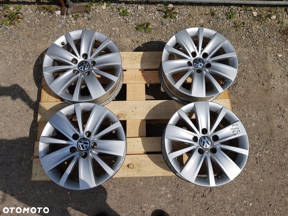 alufelgi 7n0601025a vw sharan 6.5'' x 16'' 5x112 et33 - 1