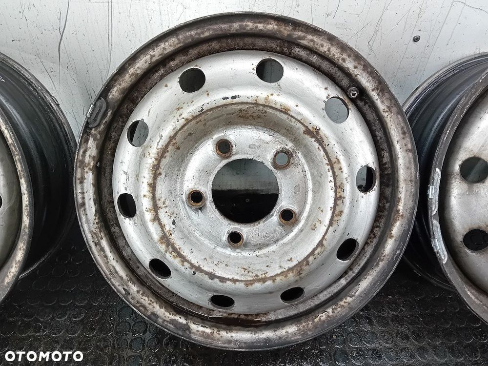 FELGI STALOWE KOMPLET 16 NISSAN INTERSTAR II RE16003  6J16H2D ET66 - 5