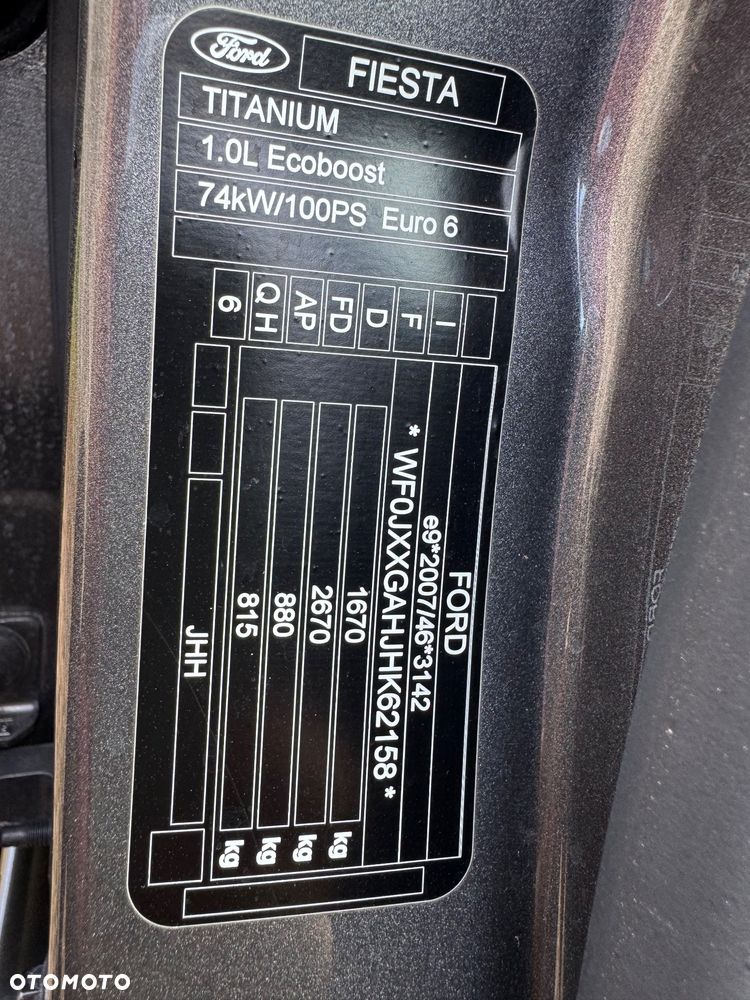 Ford Fiesta 1.0 EcoBoost S&S TITANIUM - 14