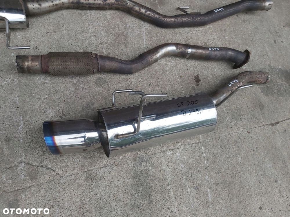 TOYOTA CELICA VI Tłumik końcowy środkowy wydech rura kwasówka Gt4 st205 - 2
